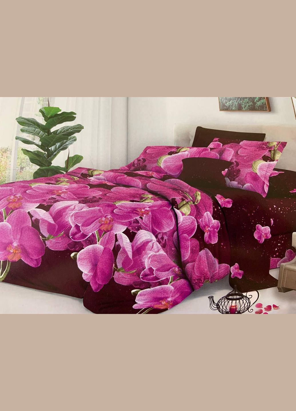 Двухспальный комплект постельного белья Бязь 3D Premium 180х220 см BP2-268 Vital-Textile (305198258)