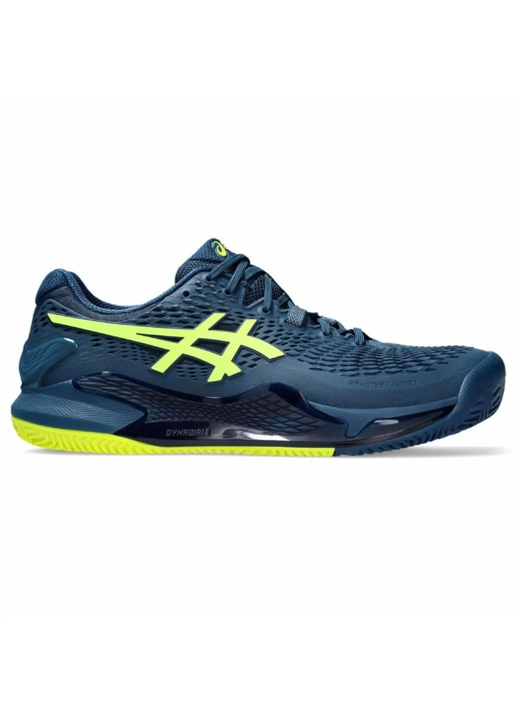 Синие кроссовки мужские gel-resolution 9 blue 1041a375-404 Asics