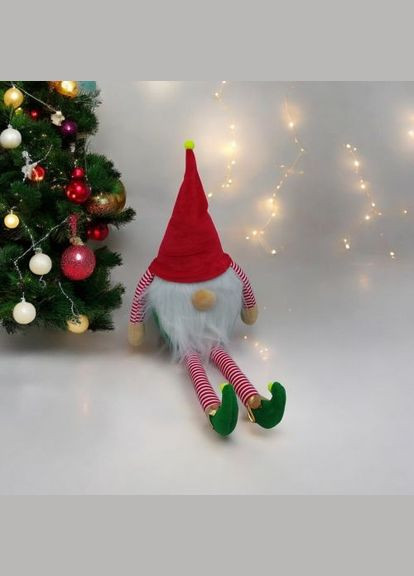 Мягкая игрушка Гном праздничный, новогодний, 67 см Копиця (372821419)