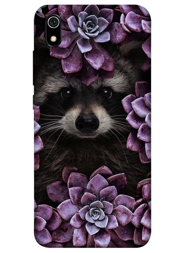 Чехол с принтом для Xiaomi Redmi 7A / на Ксяоме, сяоме, ксиоме редми 7а Енот в цветах No Brand (339064230)