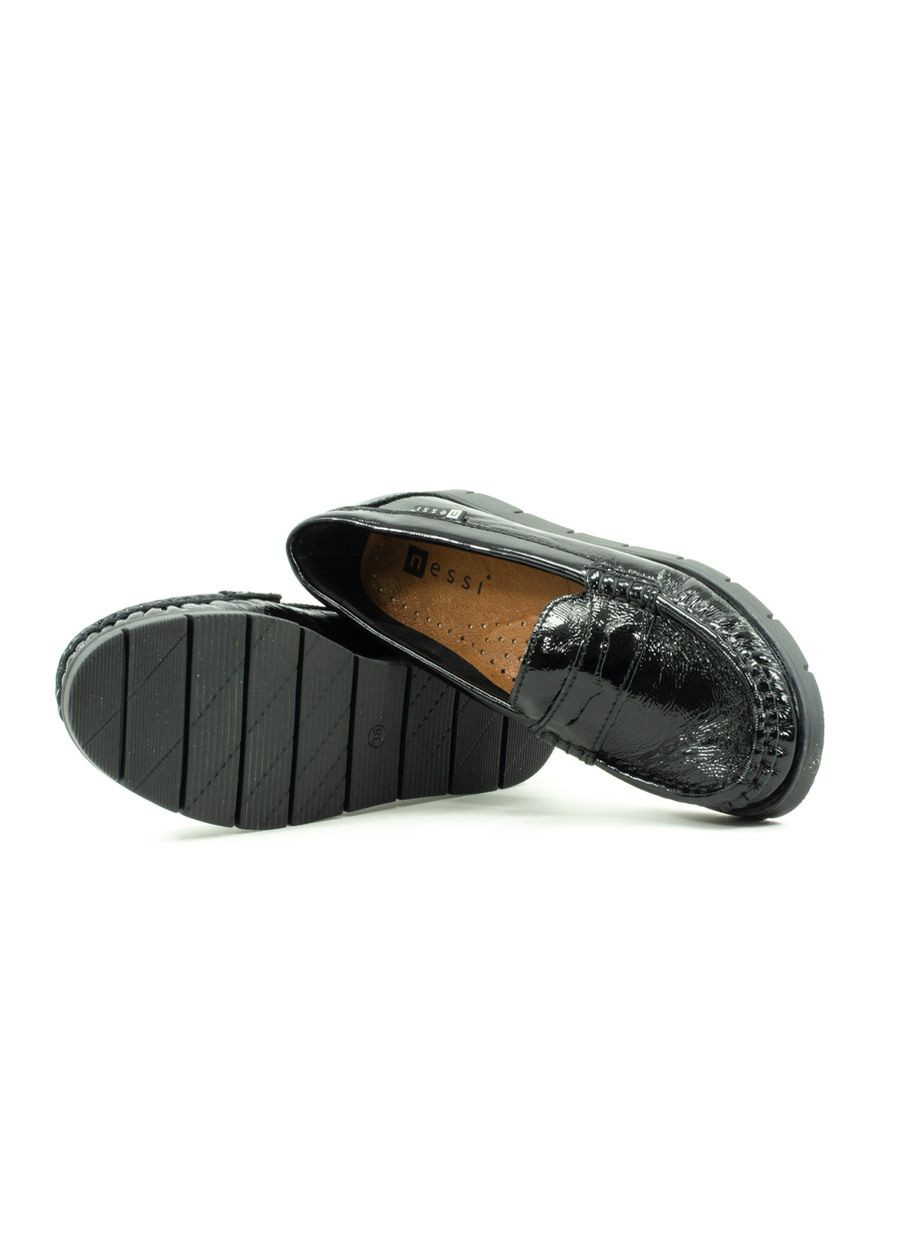 Черные мокасины 765-z-711 размер Nessi