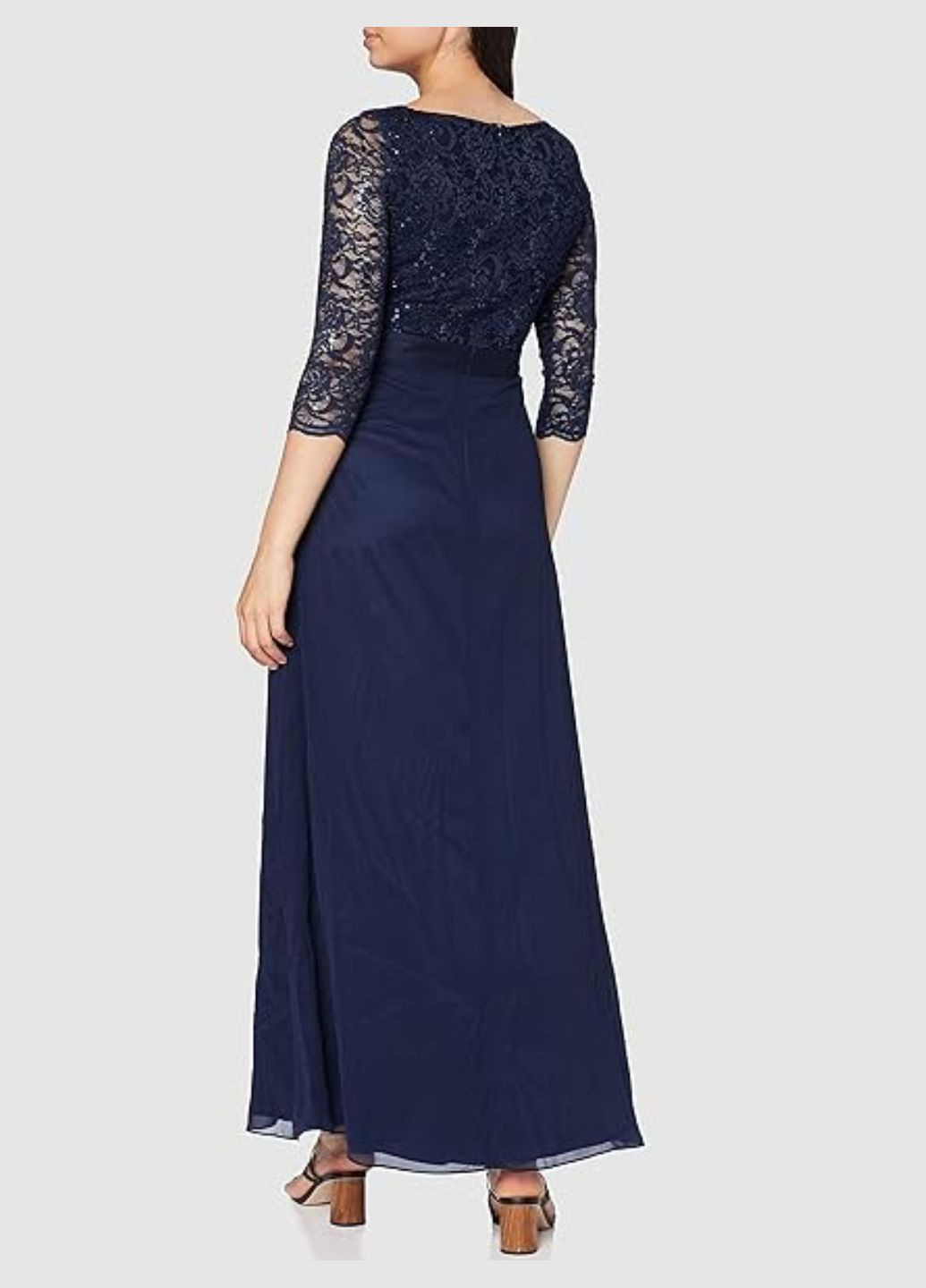 Синее платье Swing