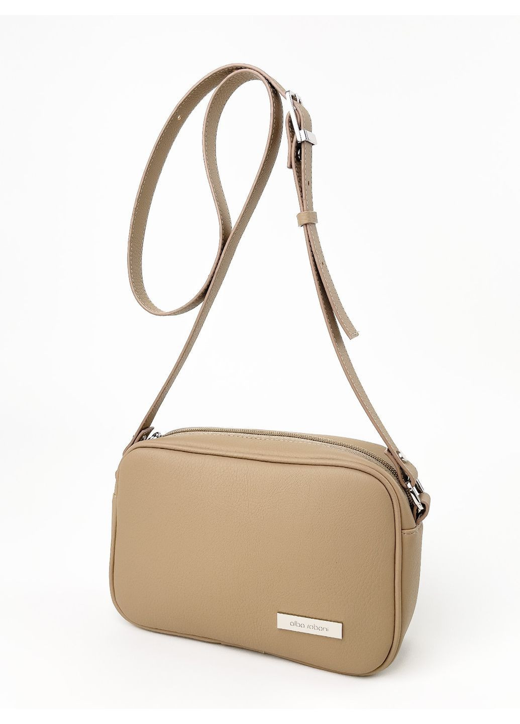 Сумка через плече 250231 темно-бежевий Alba Soboni (365715775)