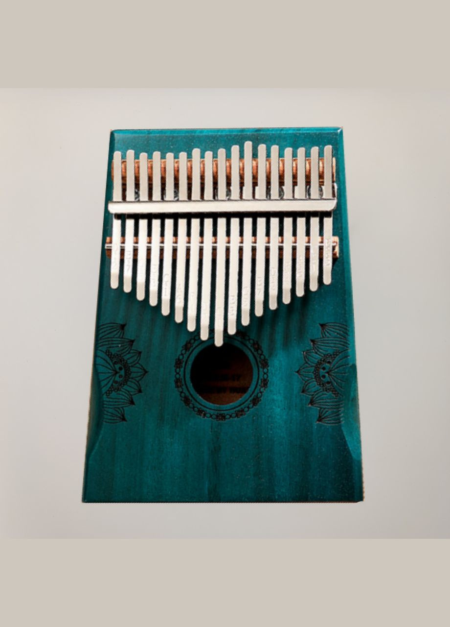 Калимба из красного дерева на 17 язычков Lotus Blue Hluru (370872813)