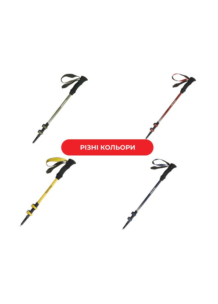 Трекінгова палиця CNK2300DS010, 100 см, жовта Naturehike (353504725)