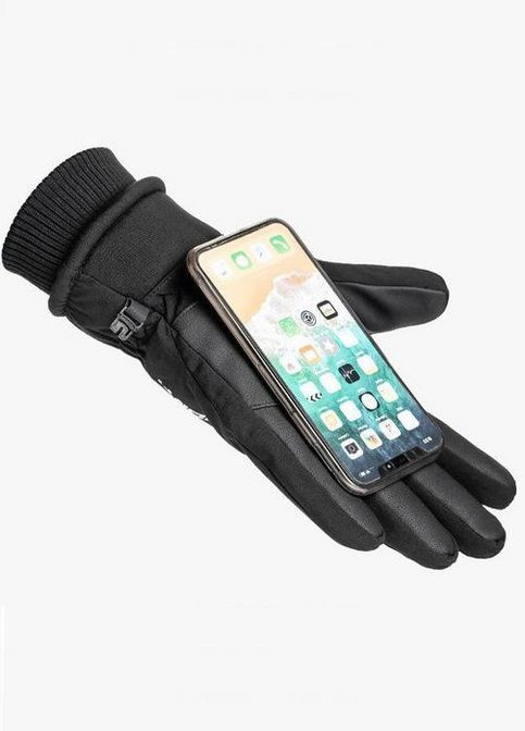 Универсальные зимние перчатки . L/9; Сенсор; Водоотталкивающие. Антискользящие. Тинсулейт. Черный. Термоперчатки. 3M Q216 (314962223)