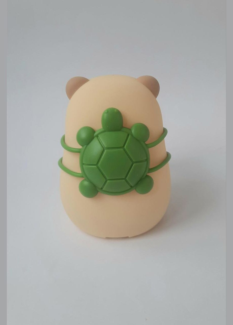 Нічник акумуляторний Капібара з рюкзаком черепашки 1200 мАг є 7 кольорів таймер 30хв YH-328 No Brand (332627469)