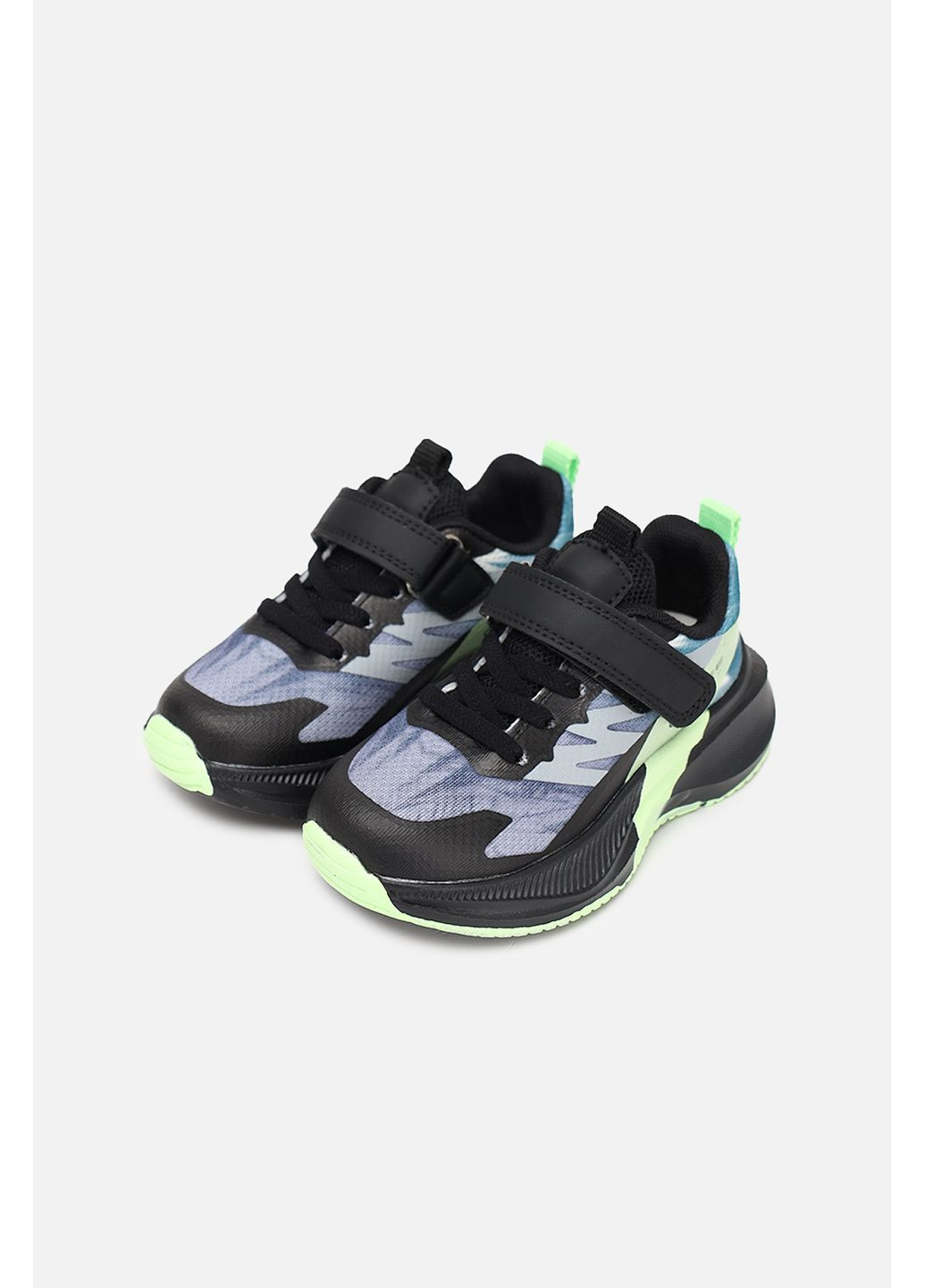 Синие демисезонные кроссовки для мальчика цвет синий cb-00282317 Clibee