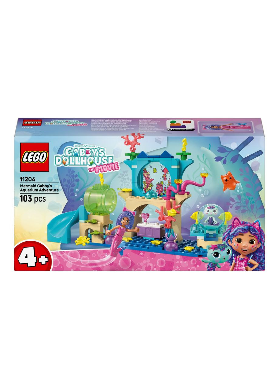 Конструктор Аквариумные приключения русалочки Габби (11204) Lego (364310220)