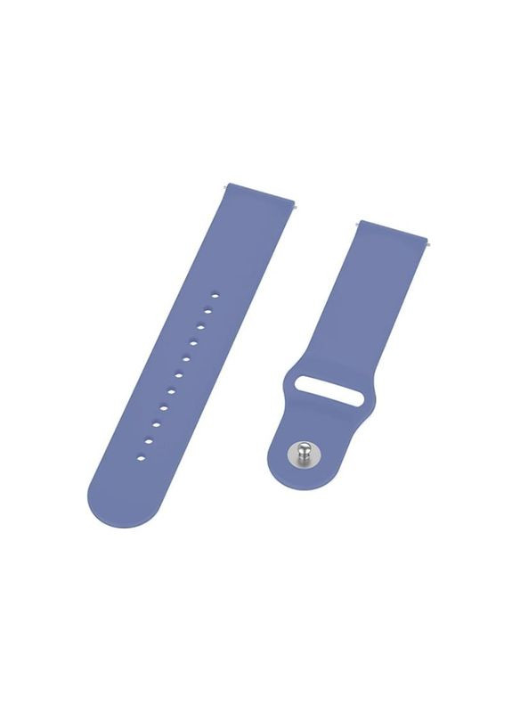 Силіконовий ремінець для Xiaomi Amazfit Bip/Bip Lite/Bip S Lite/GTR 42mm/GTS/TicWatch S2/TicWatch E Lilac (706192) BeCover (341491367)