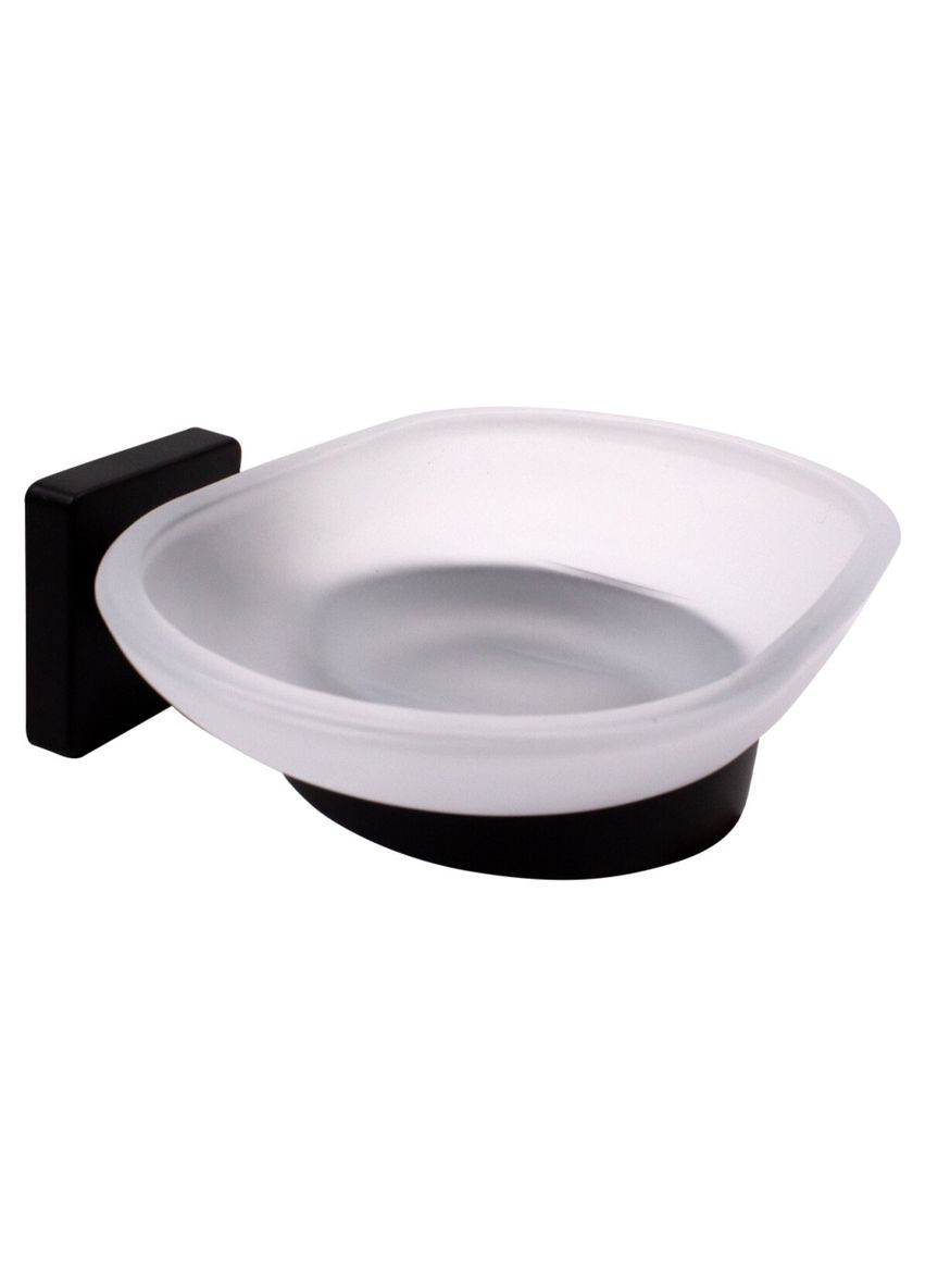 Мыльница подвесная Trento Moderno Grande Nero, черный Trento Design Studio (322252395)