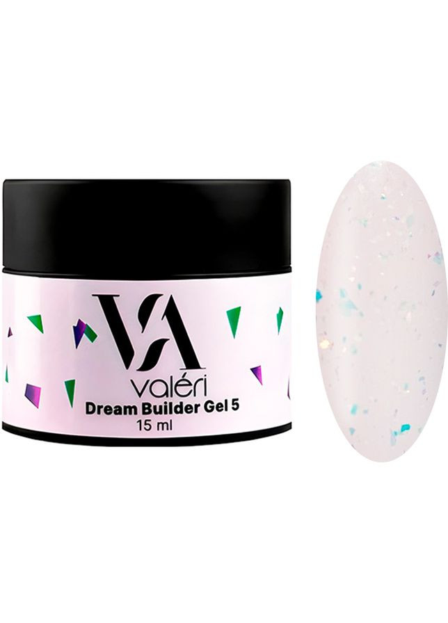 Гель для нігтів Builder Gel 05 Dream, 15мл Valeri (352179174)
