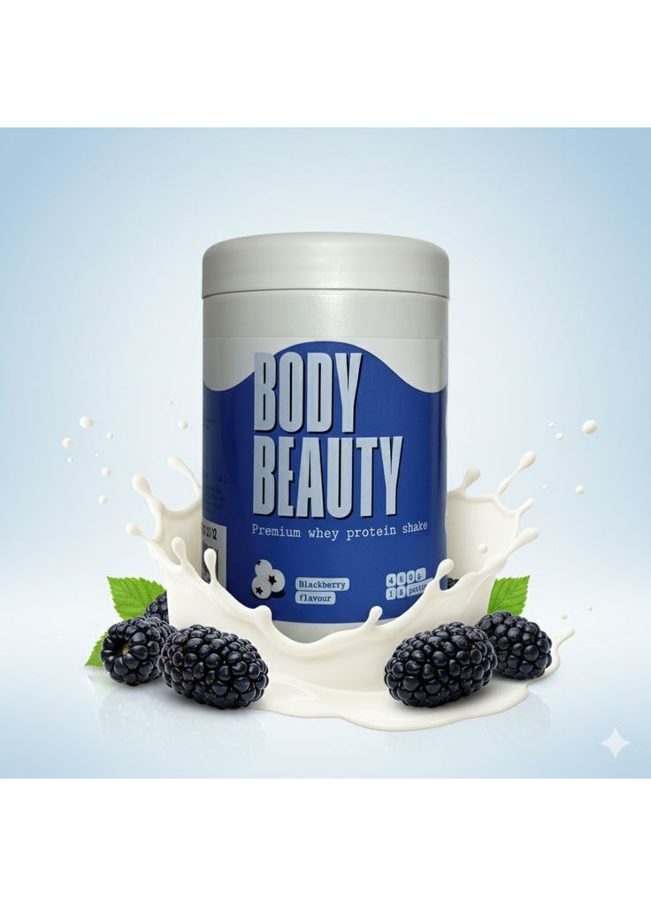 Протеин Premium WHEY protein shake 450 г Ежевика Body Beauty (372017520)