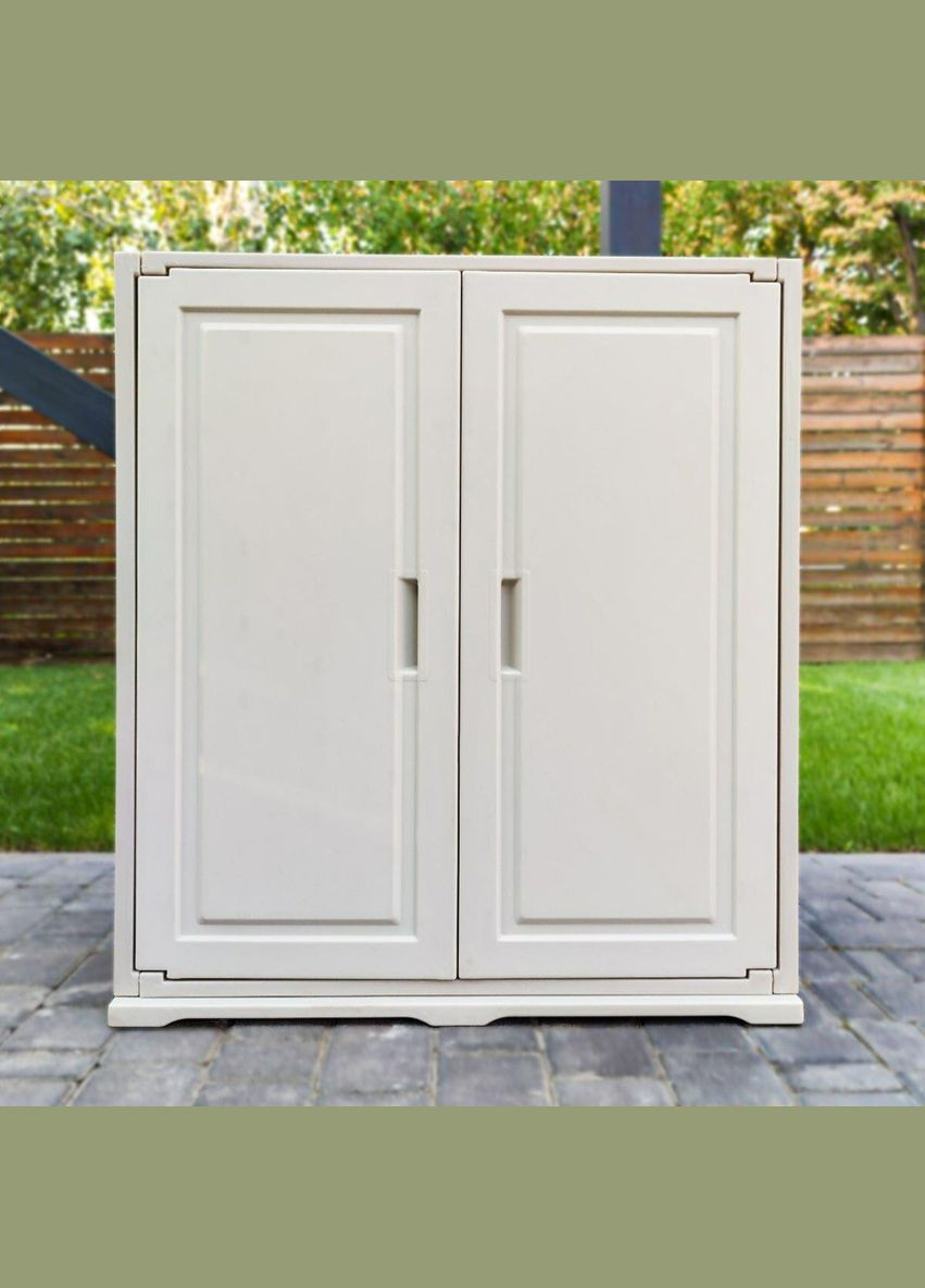 Пластиковая тумба с полкой 82*41*93см (3DPanda-1543) Sticker Wall (323154772)