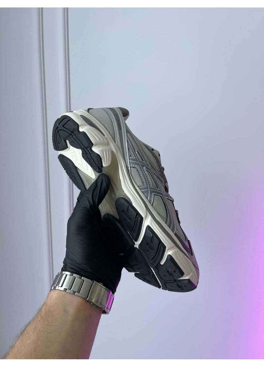 Серые демисезонные кроссовки мужские и женские asics gt-2160 gray beige | асикс gt-2160 серые бежевые No Brand