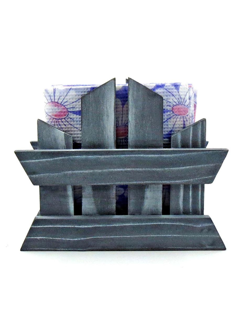 Серветниця з дерева Ебро шеббі (СЛФ-002399) No Brand (327869147)