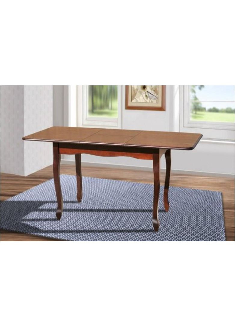 Стіл-трансформер кухонний розкладний LEADER Темний горіх (LDRDN-1147) 855393-02 855393 Comfort Line (355467991)