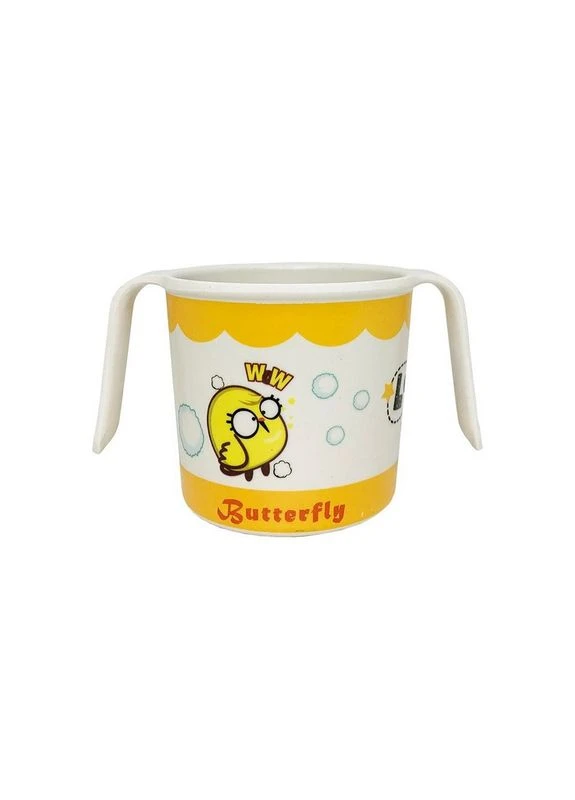 Чашка Из Бамбукового Волокна Mgz-0150(yellow) С Рисунком, 200 Мл Seli No Brand (392710624)