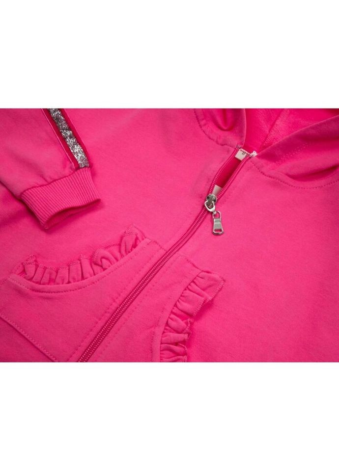 Кофта на блискавці з капюшоном (14690-86G-pink) Breeze (301146717)