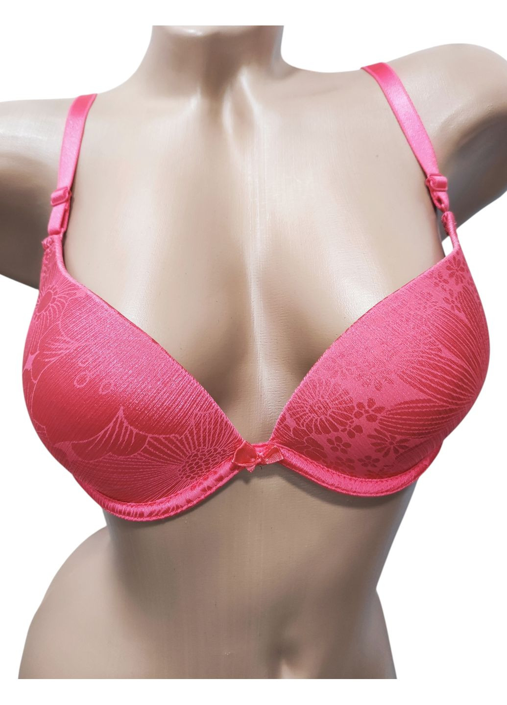 Коралловый планж бюстгальтер Immq с косточками