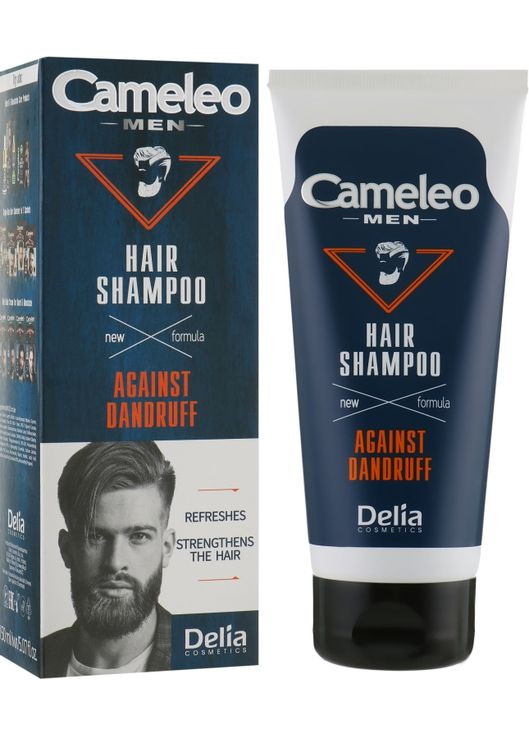 Шампунь против перхоти Cameleo Men Anti Dandruff Hair Shampoo 150ml (525371-36437468) Delia (368656903)