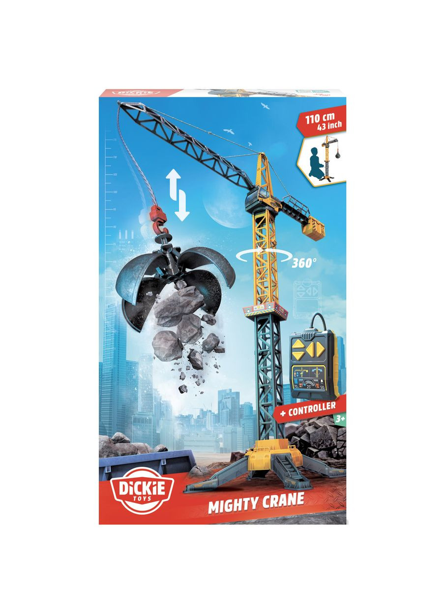 Кран на дистанційному керуванні Могутній, 110 см () Dickie toys 3729022 (361658847)