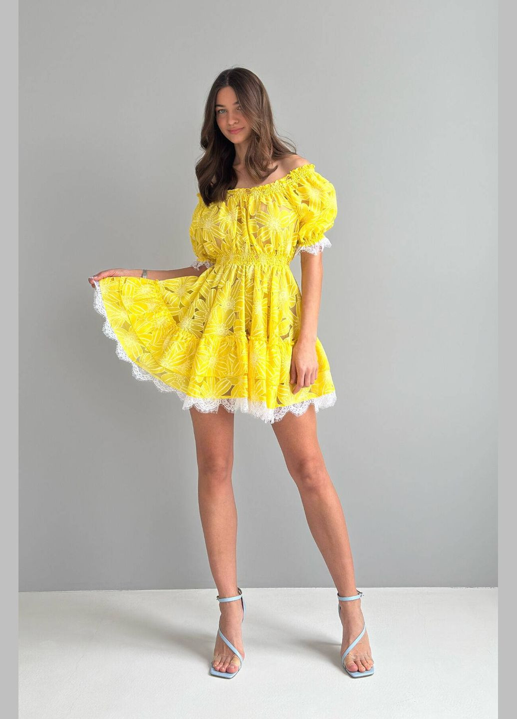 Жовтий сукня Nenka
