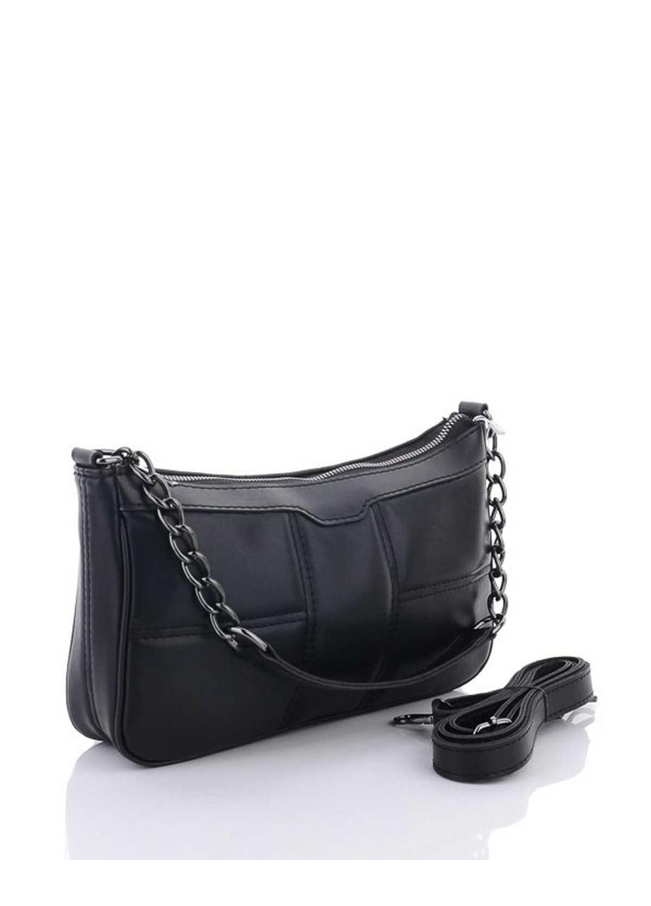 Молодежная женская сумка кросс-боди с цепочкой на ручке «Лиса» экокожа чернго цвета WeLassie (298567913)