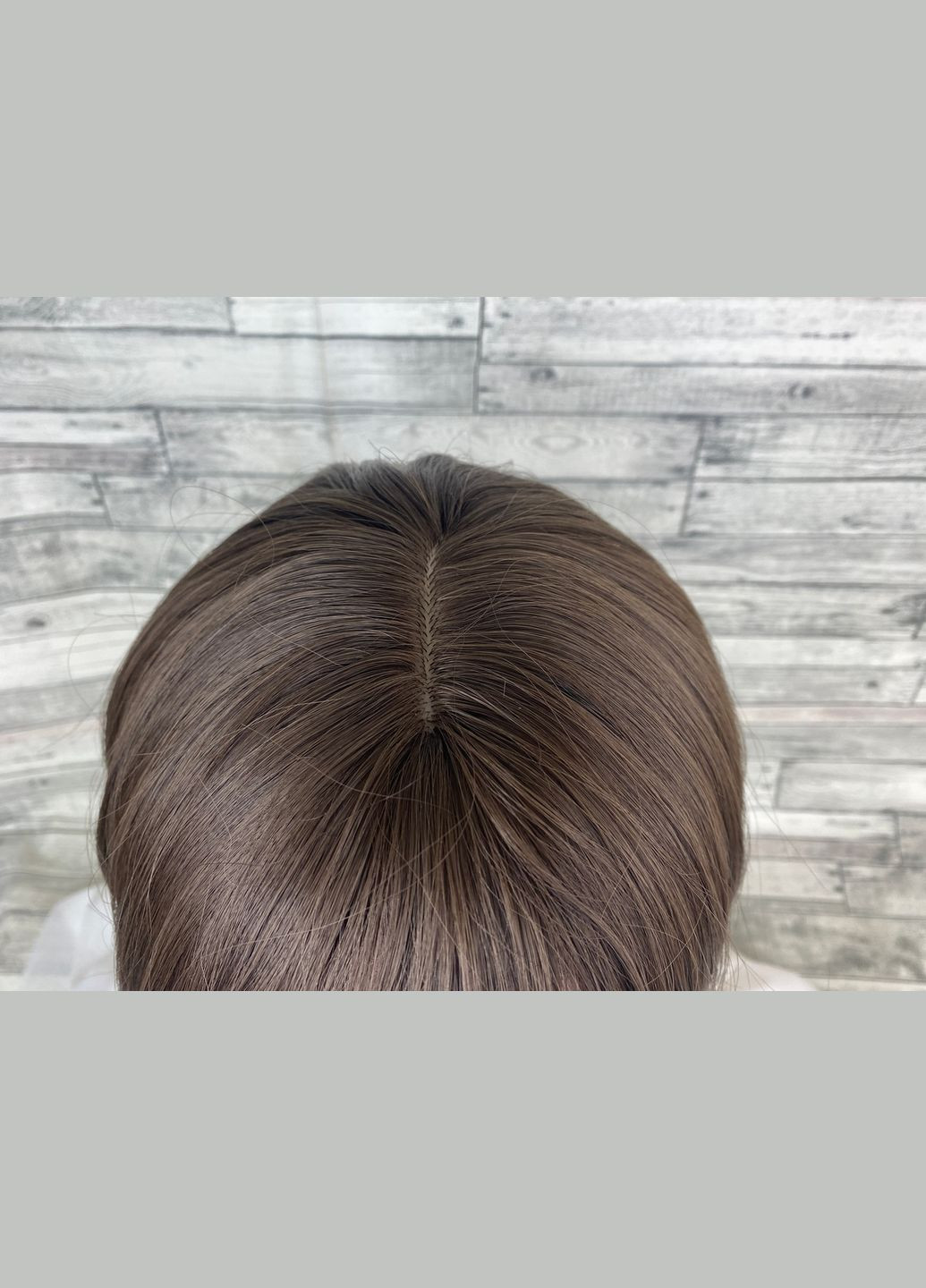 Перука каштанова коротка стрижка жіноча для жінок No Brand 5409 (321967437)