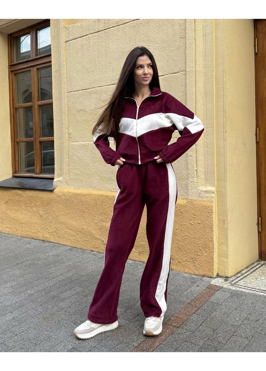 Жіночий флісовий спортивний костюм FINO Mode (369943424)