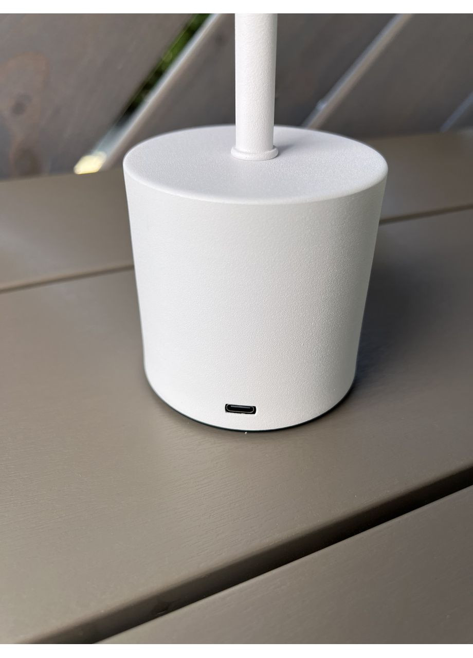 Настольная белая лампа для бара/кафе/ресторана (795-LTA16 WHITE) No Brand (370070308)