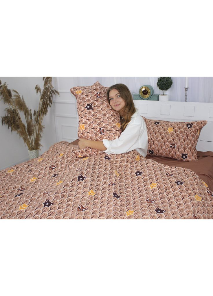 Постельное белье Бязь 17-0525 Fabulous forest (m307243) Mirson Бязь 17-0525 Fabulous forest Двоспальний (366561569)