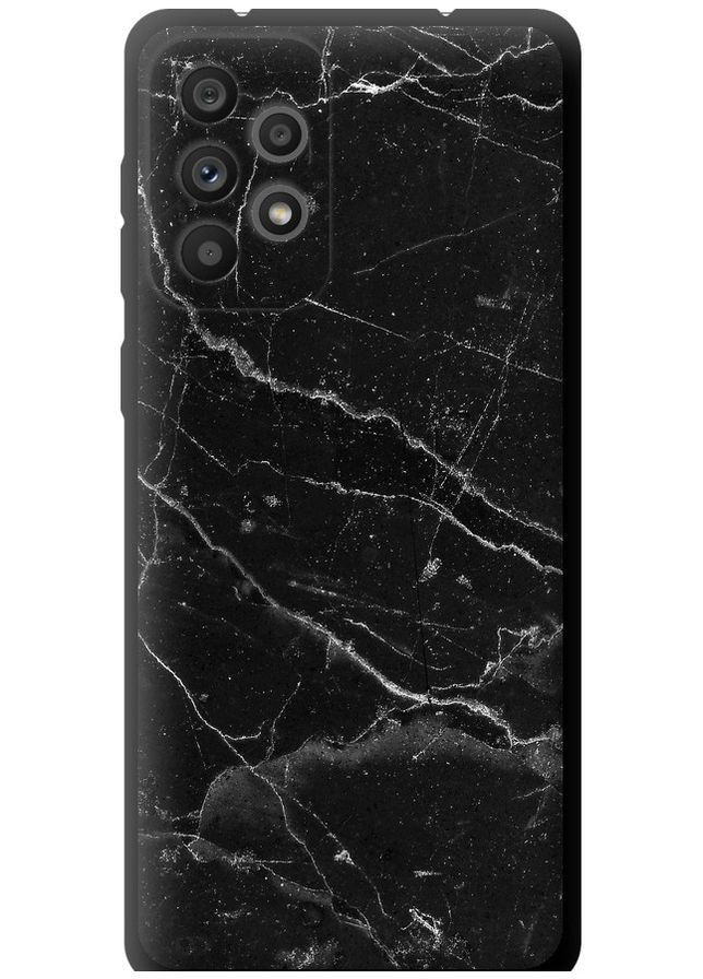 TPU чехол 'Черный мрамор v2' для Endorphone Samsung Galaxy A73 A736B (316646735)