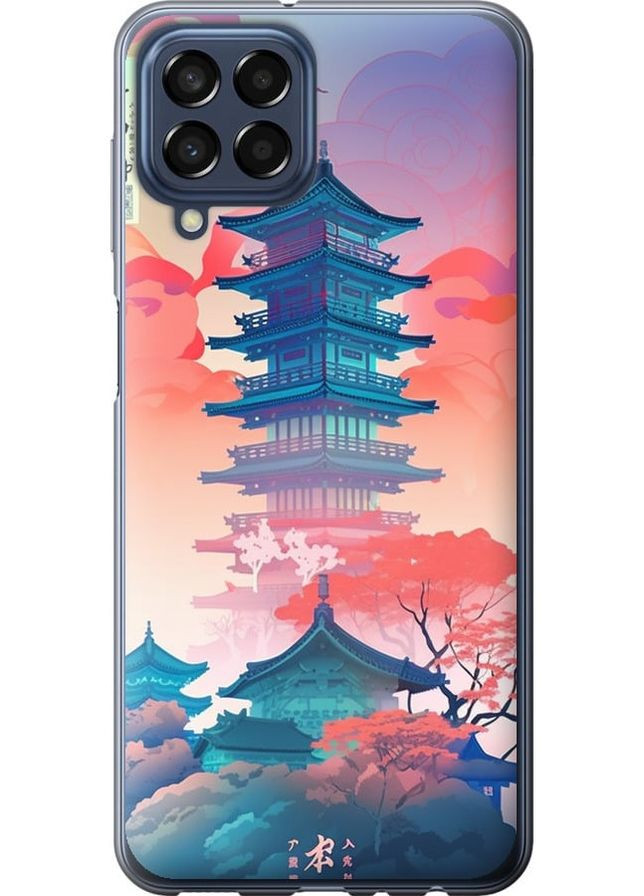 Силиконовый чехол 'Япония монастырь' для Endorphone Samsung Galaxy M33 M336B (278236898)