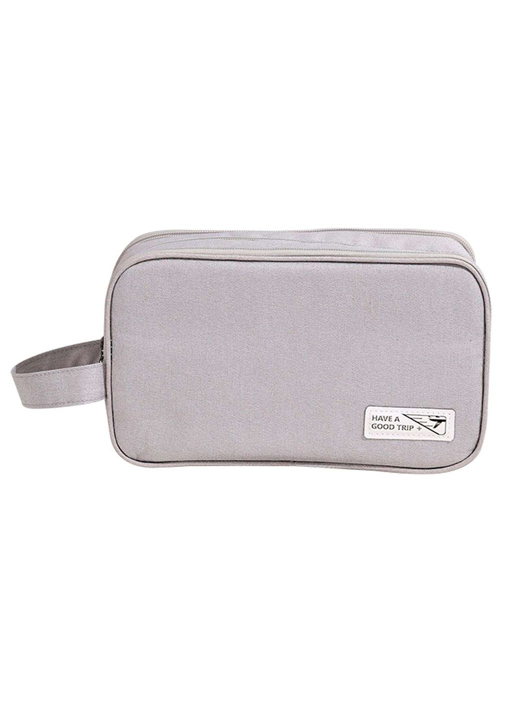 Органайзер-косметичка LoveYouHome дорожня Срібло прозора 25.5х10х14,5 см Love You (337094330)