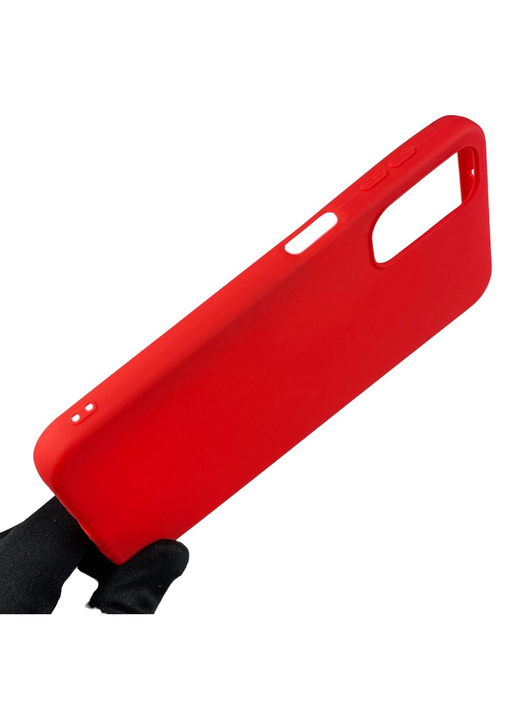 Чехол для Galaxy A14 5G SM-A146 однотонный матовый силиконовый на самсунг а14 красный Samsung (366023046)