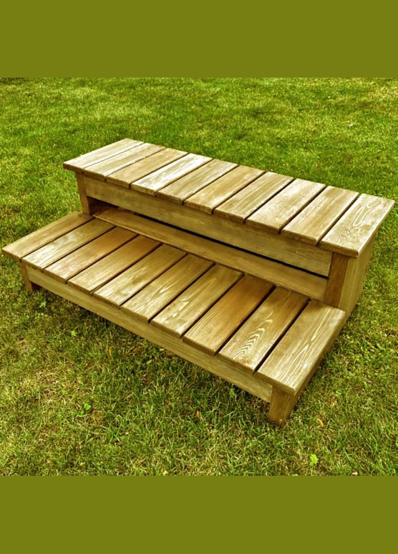 Лавка-сходинка з дерева Белкрі сієна (ССТ-005905) No Brand (327849630)