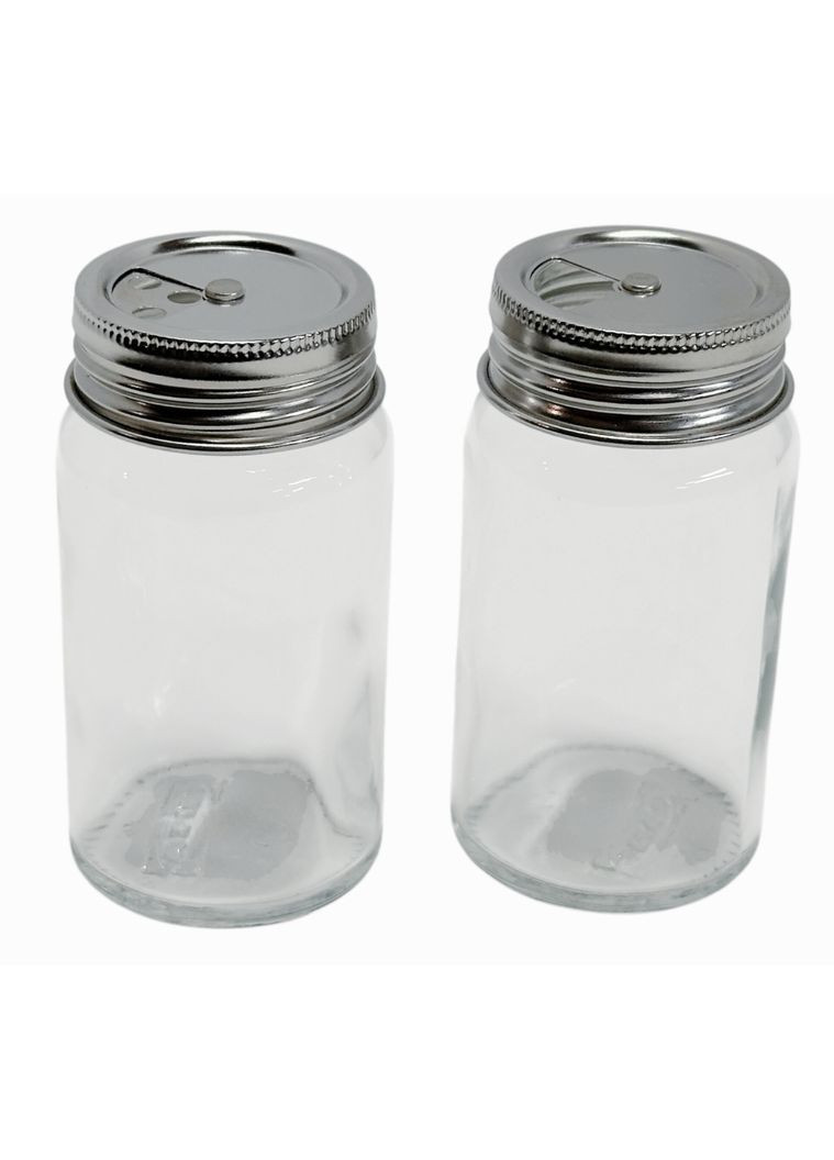 Набор стеклянных банок для специй (2 шт) IKEA (322997675)