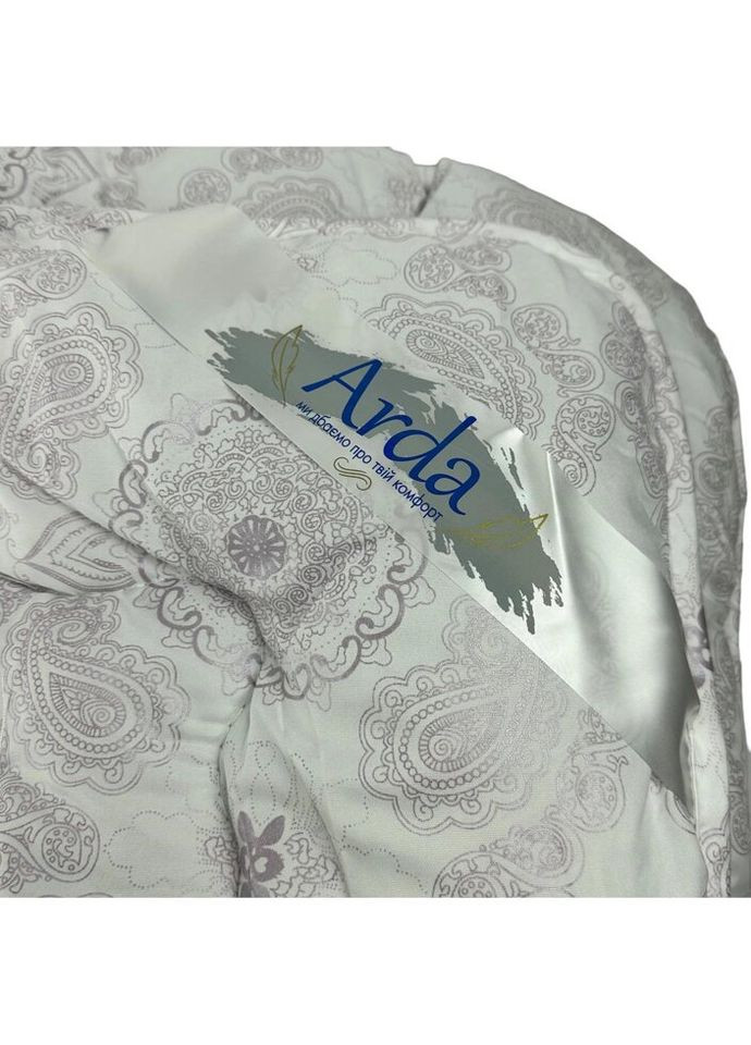 Ковдра полуторна закрита Візерунок 20371 150х210 см бузкова Arda (335584847)