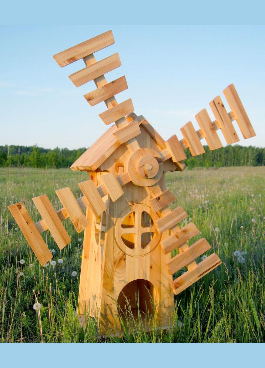 Мельница декоративная из дерева Абиджан бланже (МЕС-000101) No Brand (328960006)