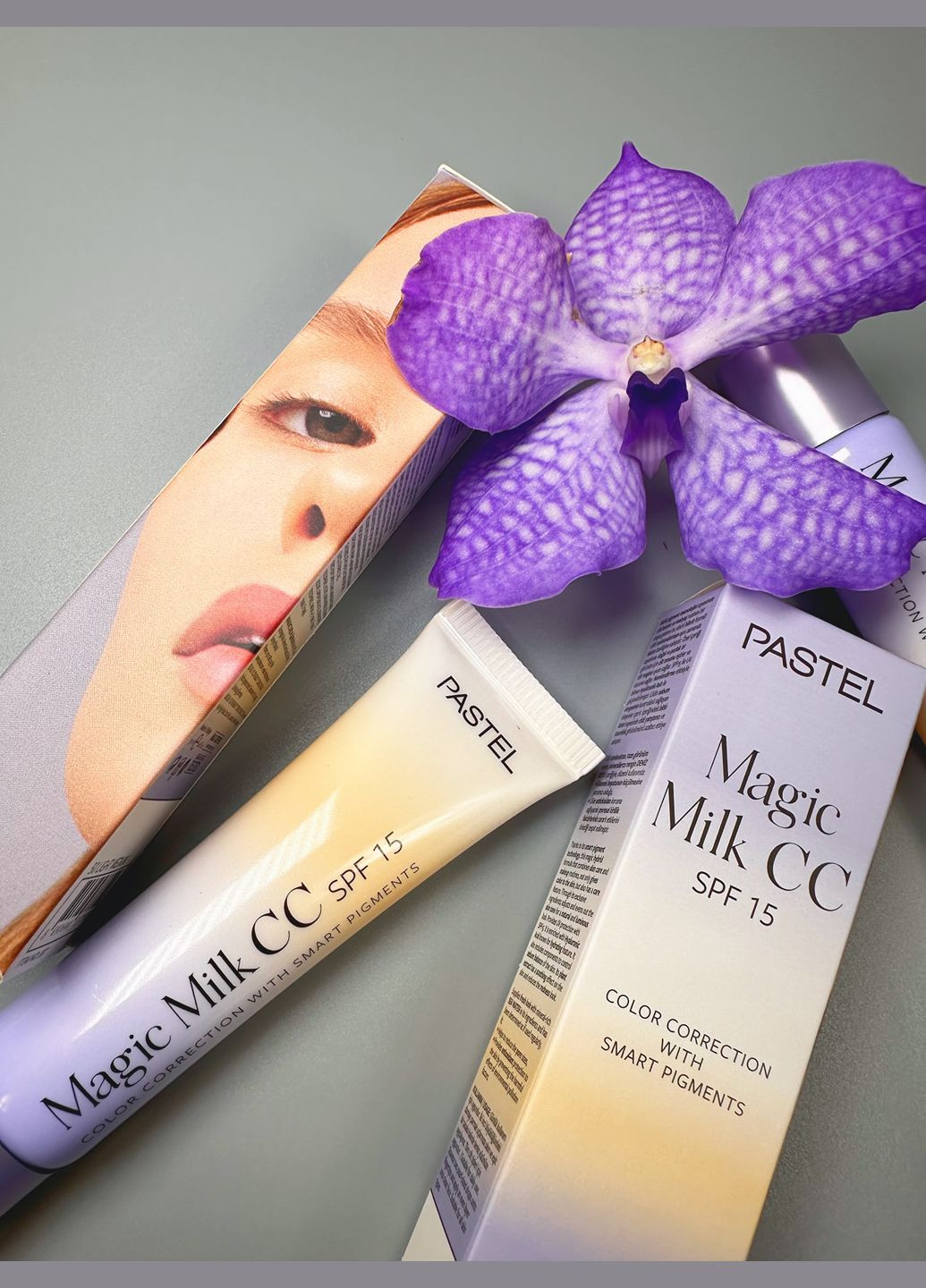 тон 50 Корекція кольору з розумними пігментами 30 мл Pastel СС крем Magic Milk SPF 15 (328294756)