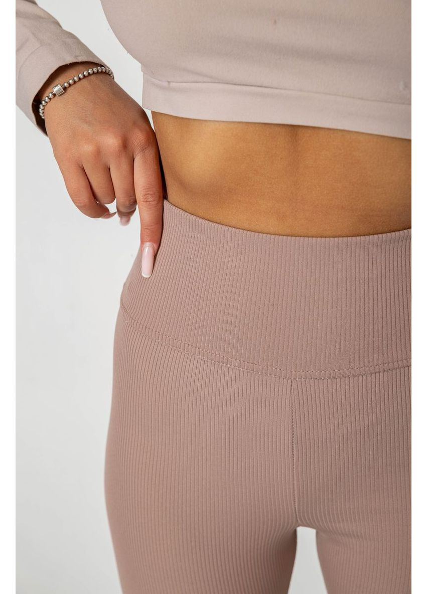 Лосины однотонные в рубчик Sport Line (361433364)