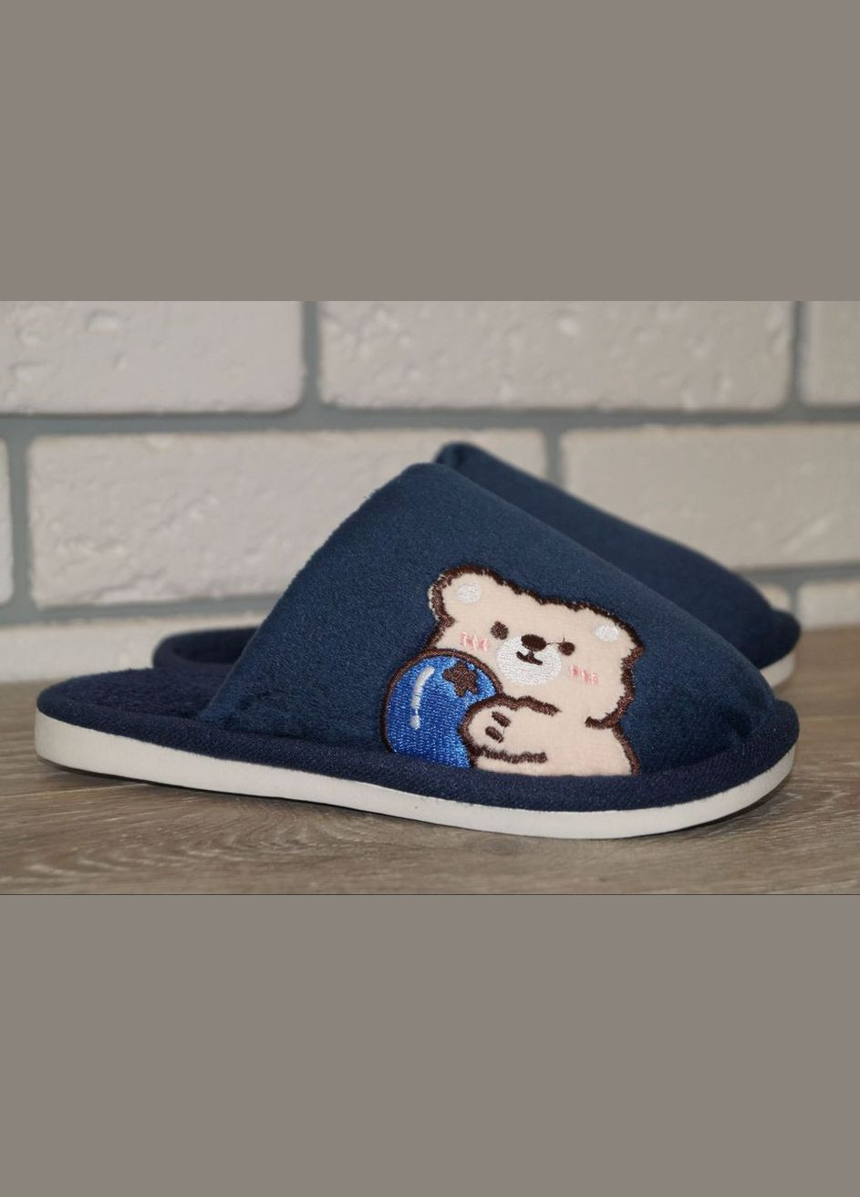 Тапочки для хлопчика з милим ведмедиком No Brand Fangre (303935032)
