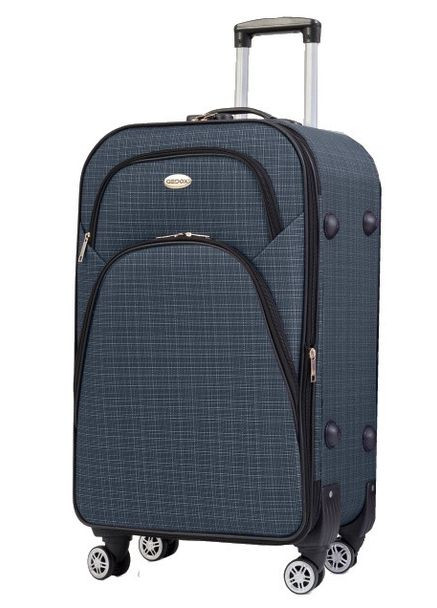 Маленький тканевый чемодан на колесах 42L Gedoх темно-синий Gedox (297644318)