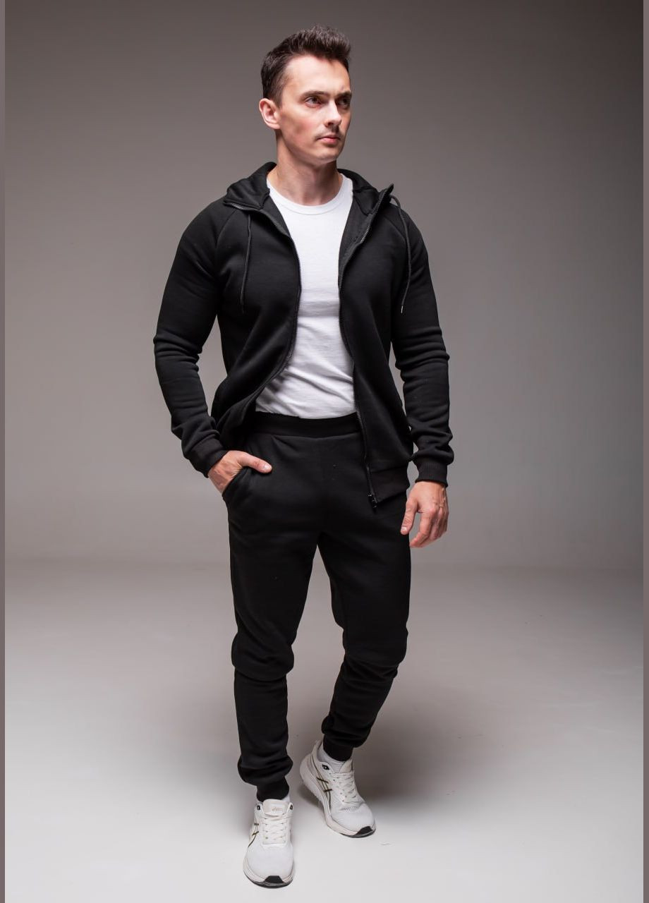 Трикотажный спортивный костюм утепленный флисом Vakko (319444306)