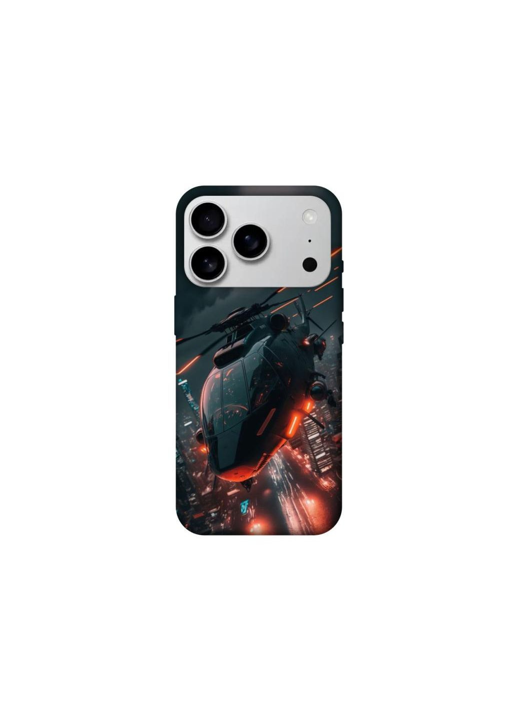 Чехол на Apple iPhone 17 Pro Max (6.9") Helicopter Frontalka (361320676)