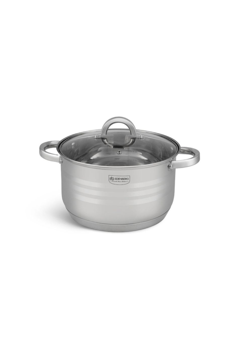 Набір посуду EB-4018 із нержавіючої сталі 12 шт. (EB-4018) Edenberg (358199768)