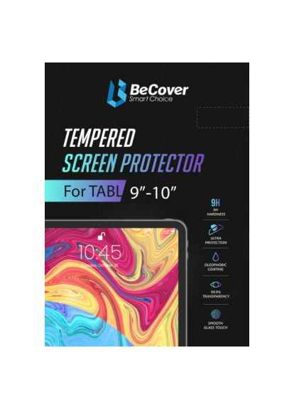Скло захисне SM-X800/SM-X806/S9 FE Plus SM-X610/SM-X616B (706652) BeCover Samsung Tab S7 FE 12.4 SM-T730/SM-T735/S8 Plus 5G (366515237)