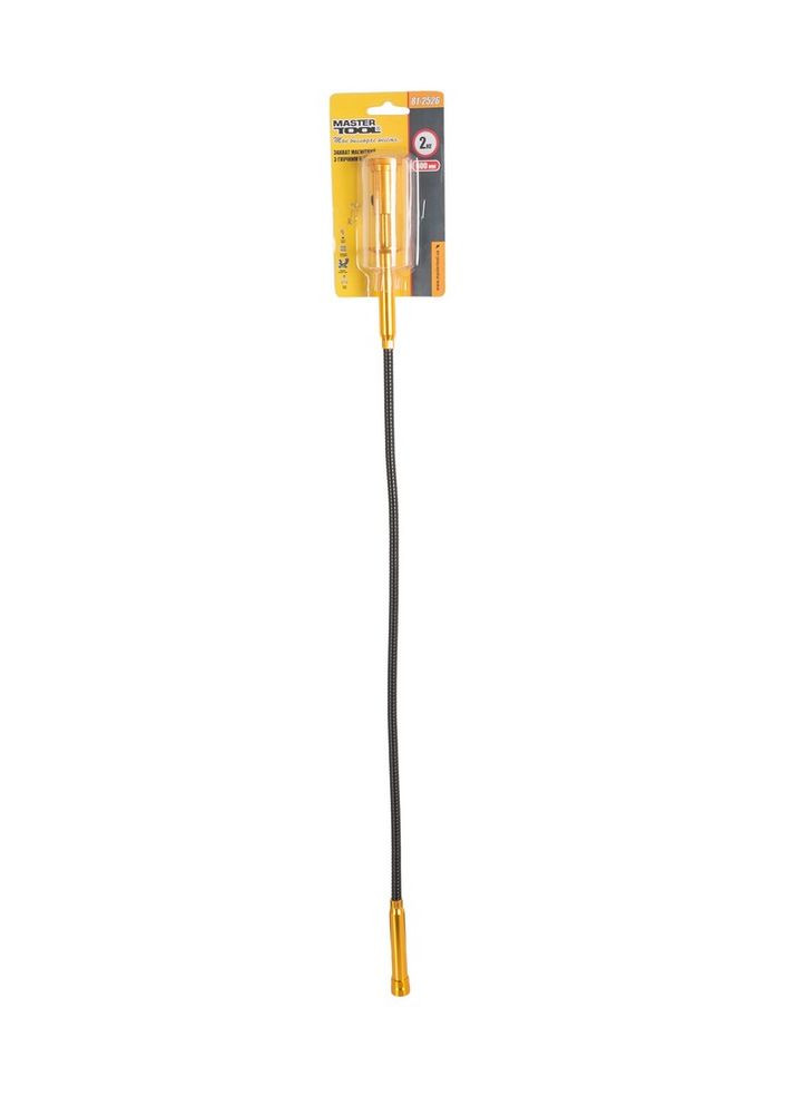 Захват магнітний з гнучким валом і кігтями 600 мм 2 кг LED 81-2526 Mastertool (364121528)