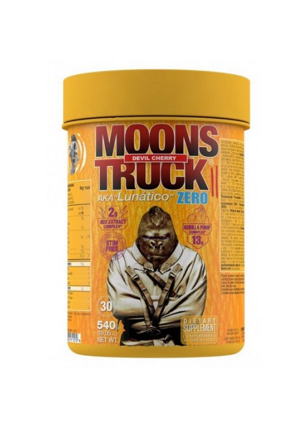 Предтренировочный комплекс Labs Moonstruck II ZERO Pre-workout, 540 грамм Вишня Zoomad Labs (293341786)